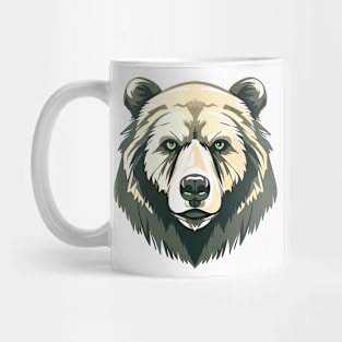 Grizzly Bear Animal Freedom World Wildlife Wonder Vector Graphic Mug